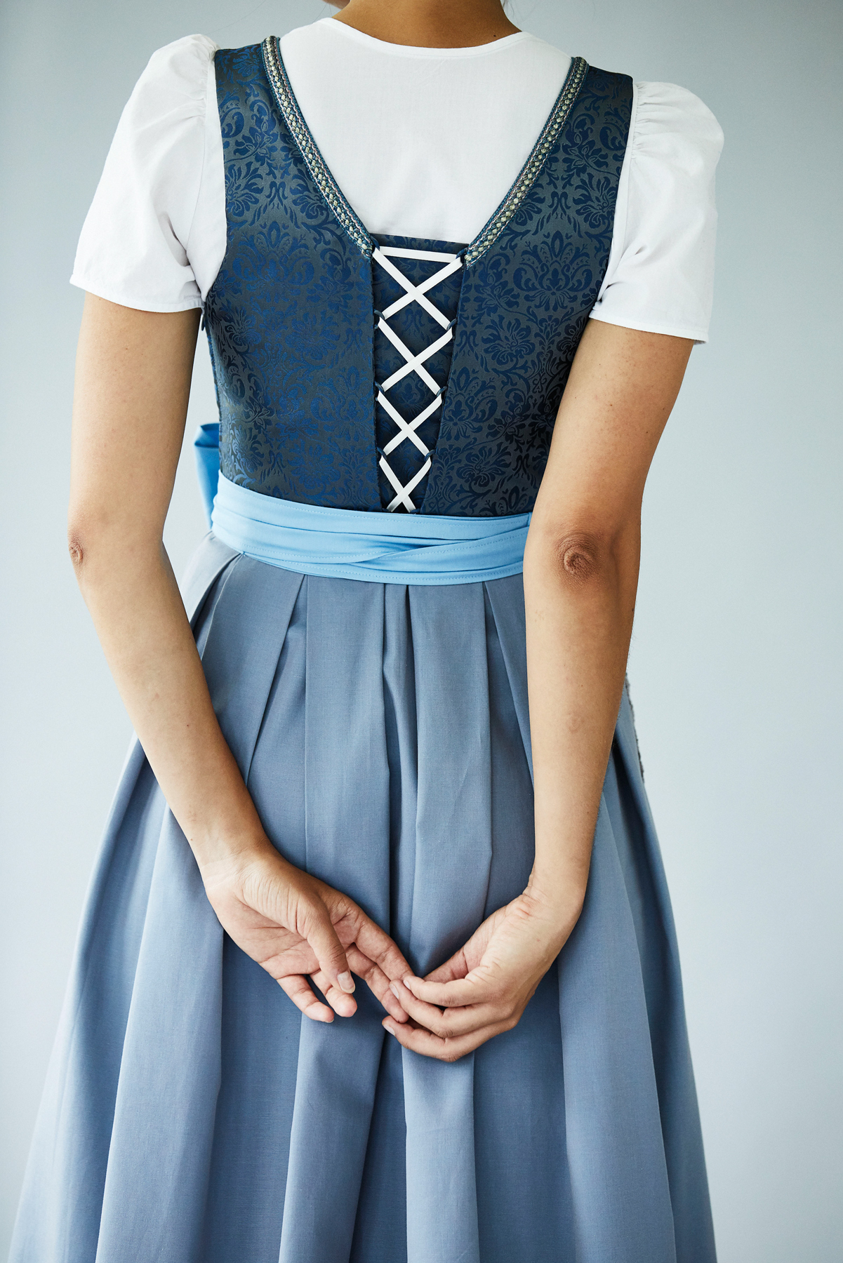 Céline Vogel Dirndl Sitelle bleu 3