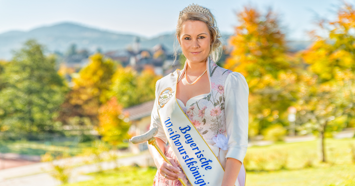 Bayerische Weißwurstkönigin Ramona I. - Bild: Bernhard Rauch