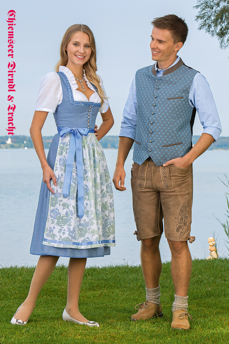 Dirndl Isartal - Hemd, Weste und Hose Florian