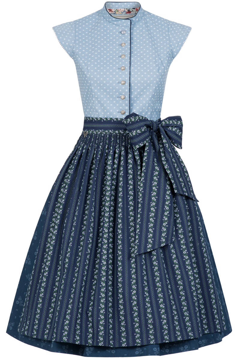 CocoVero Dirndl Beverly Steel Blue