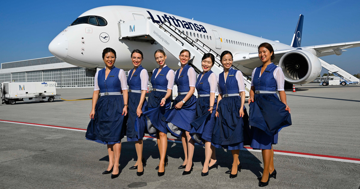 Die Lufthansa Trachtencrew 2024