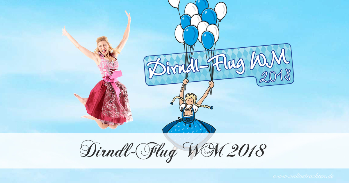 Dirndl-Flug WM 2018 in Nürnberg