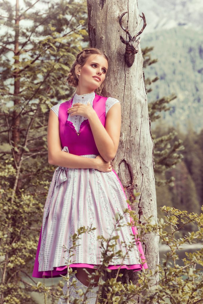 Dirndl Rose Fuchsia